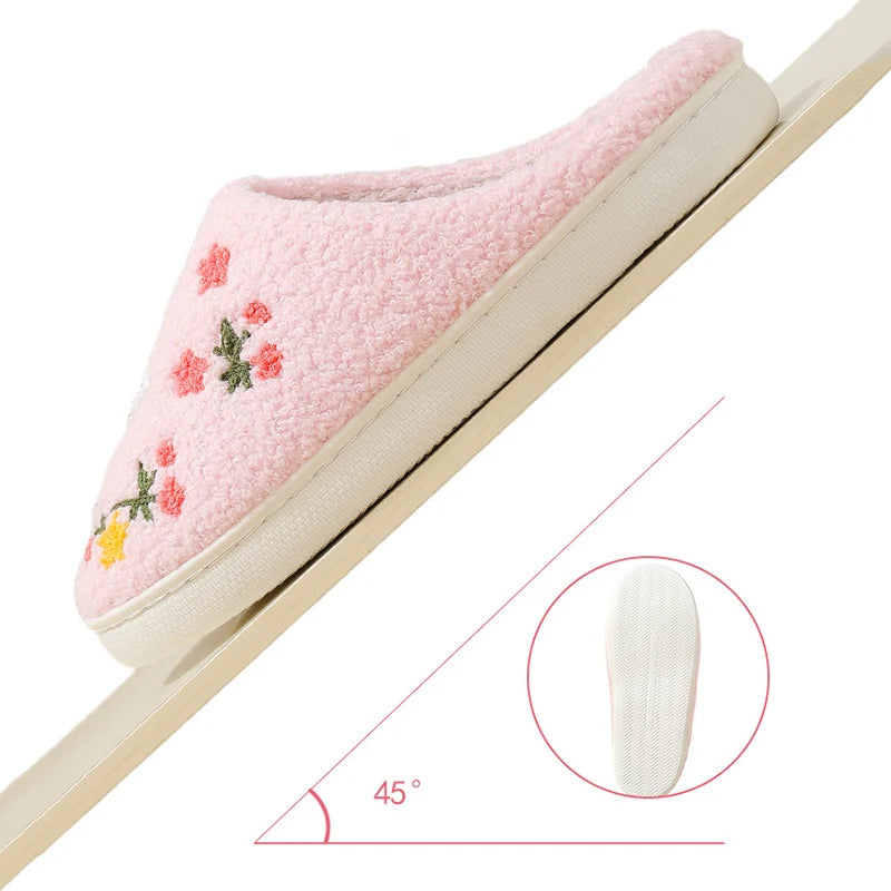 LUORA – Blomsterro Tofflor