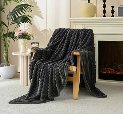 LUORA – Mjukmoln Fleecepläd