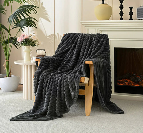 LUORA – Mjukmoln Fleecepläd